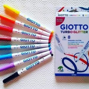 Marcadores Giotto Glitter x8
