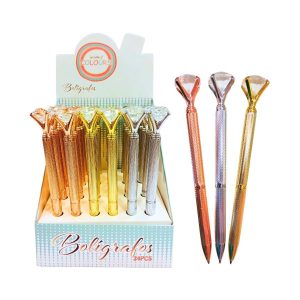 Boligrafo Diamante Metal