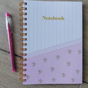 Cuaderno A5 Tapa Dura Note Book Rosa