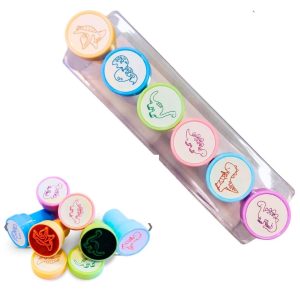 Sellos Dinosaurio Caja x 6