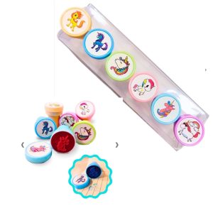 Sellos Unicornio Caja x 6
