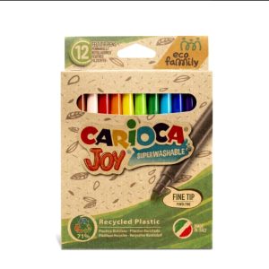 Marcadores Carioca Joy x12 Recycled