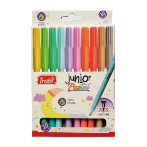 Marcadores Trabi x 10 Pastel