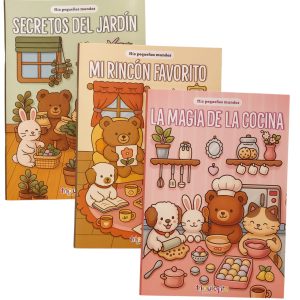Libros Para Pintar "Mis pequeños mundos"