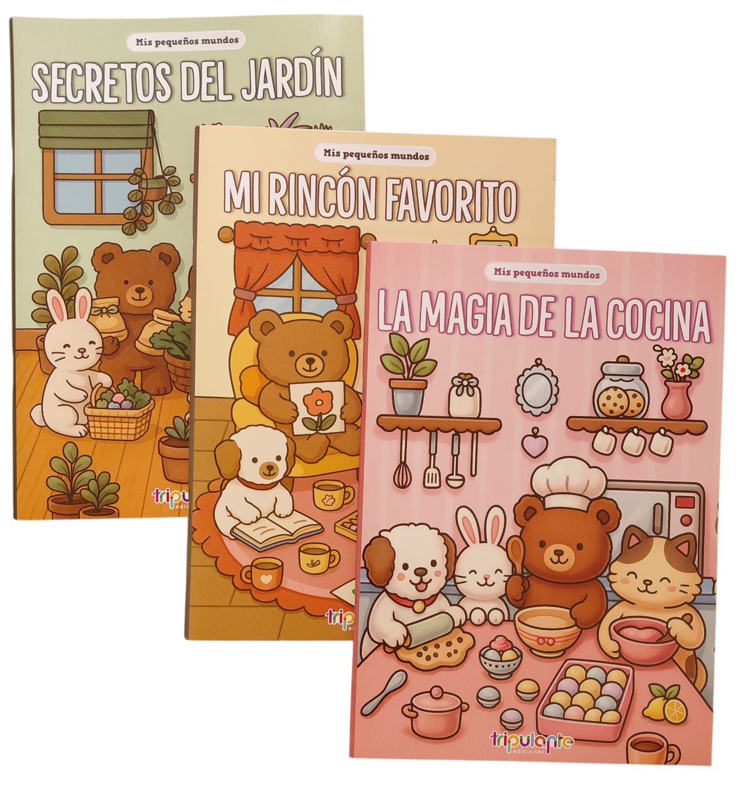 Libros Para Pintar "Mis pequeños mundos"